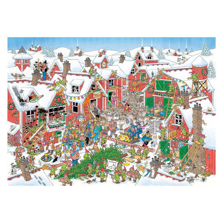 Jumbo jan van haasteren puzzel santa's village 1000pcs<br>