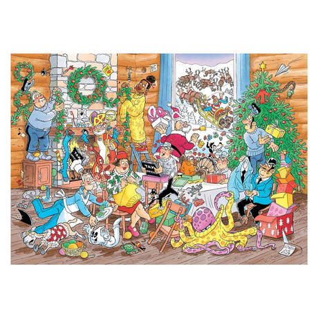 Jumbo puzzel 500 st. jvh kerstkriebels