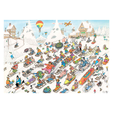 Jan van haasteren van onderen - puzzel 2000 stukjes volwassenen - legpuzzels