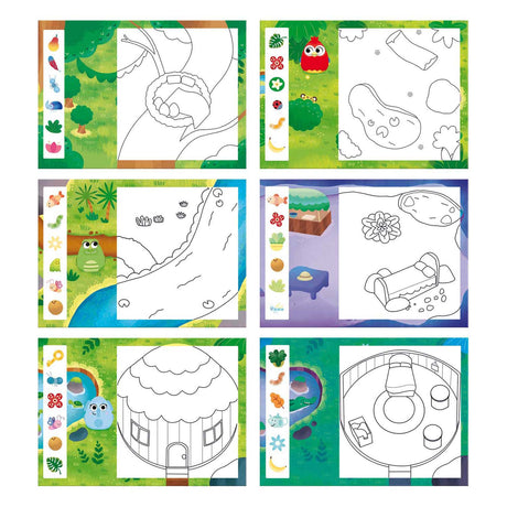 Jumbo water magic squishies jungle