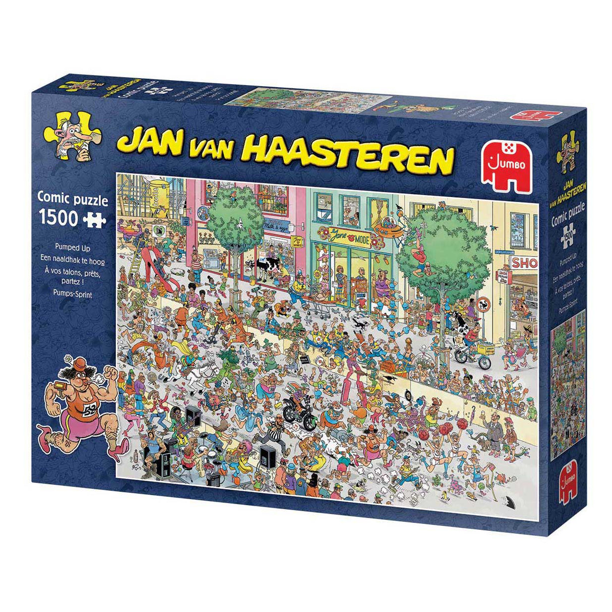Jumbo puzzel jan van haasteren - een naaldhak te hoog 1500 stukjes