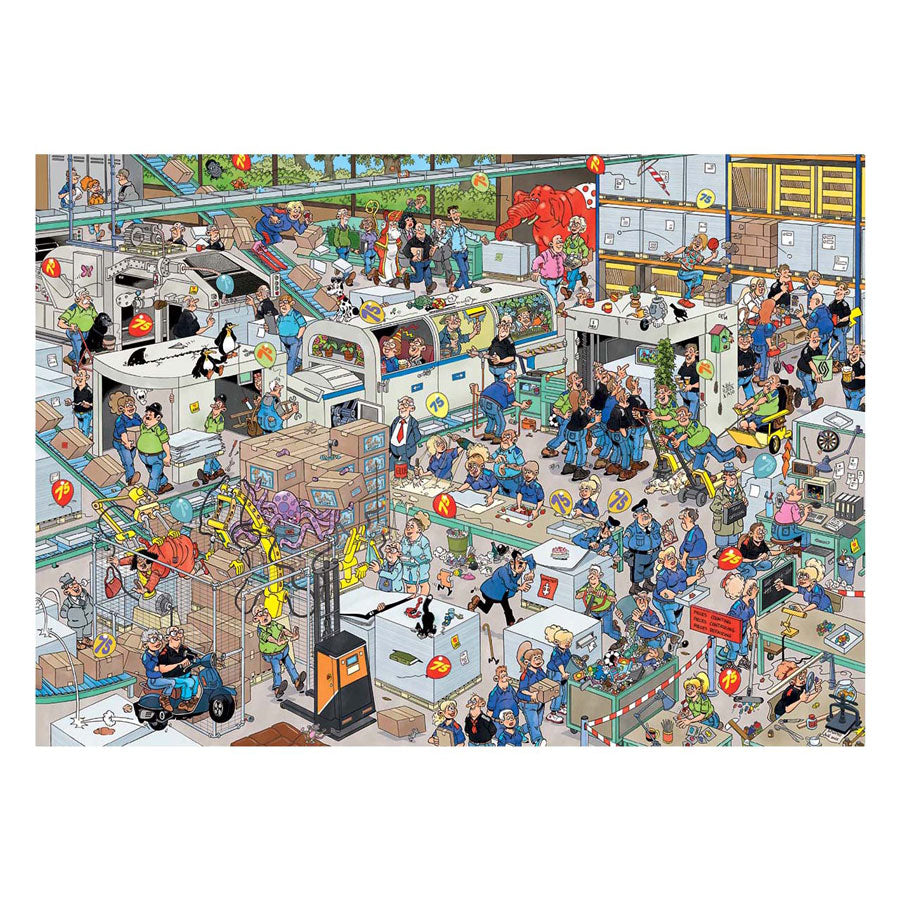Jumbo puzzel 1000 st. jvh de nederlandse spellenfabriek