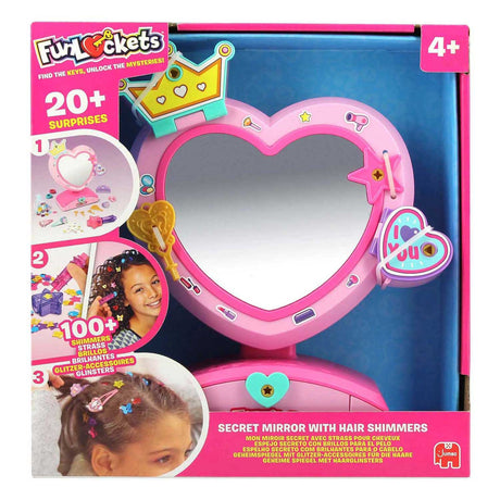 Jumbo funlockets geheime spiegel met haarglinsters