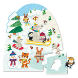 Goula jumbo puzzel xxl winter - 18st.