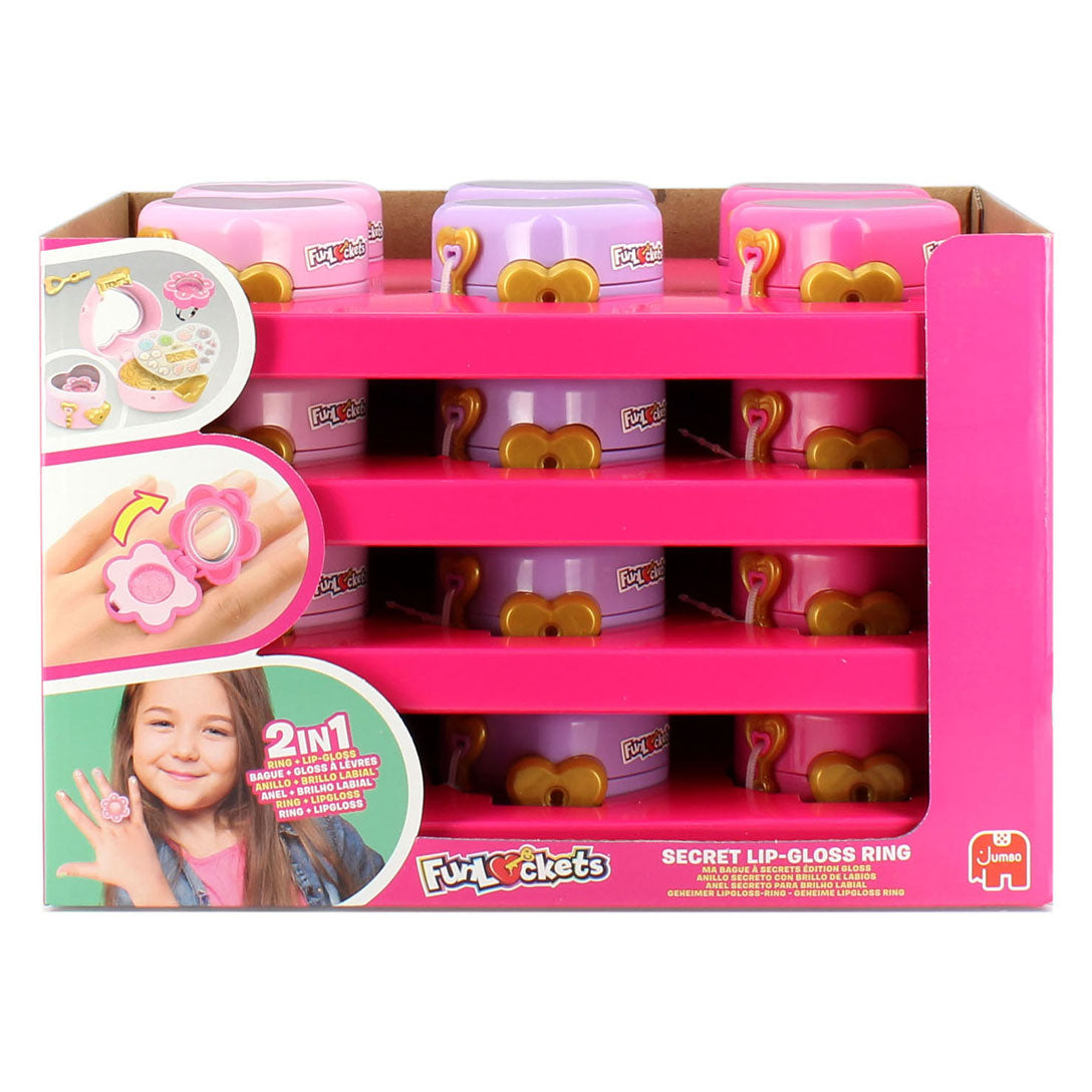 Jumbo funlockets geheime lipgloss ring februari