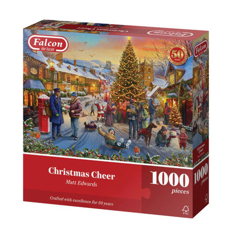 Jumbo falcon christmas kerstpuzzel - 1000st.