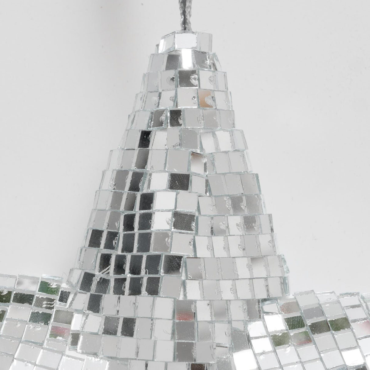 Boltze home kersthanger ster disco 20x20cm kunsttof