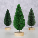 Boltze home decoratief boom bosco sisal dia6x16cm licht groen donker groen grijs groen