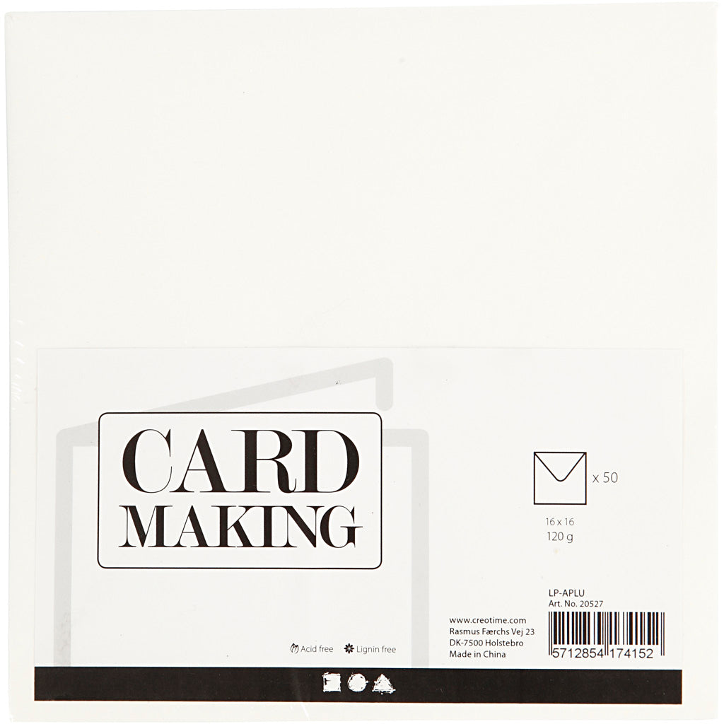 Http: www.cchobby.nl enveloppen-afmeting-envelop-16x16-cm-120-gr-off-white-50-stuk-1-doos