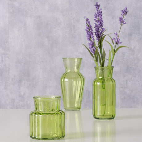 Boltze home vaas tilla 3-delig groen