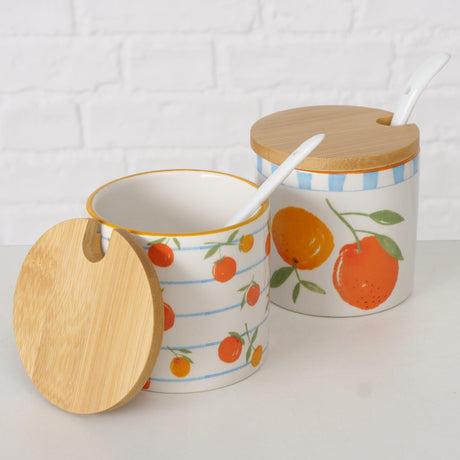 Boltze home jampot 8,5cm dolomite