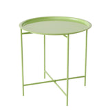 Boltze home dienbladtafel metaal groen