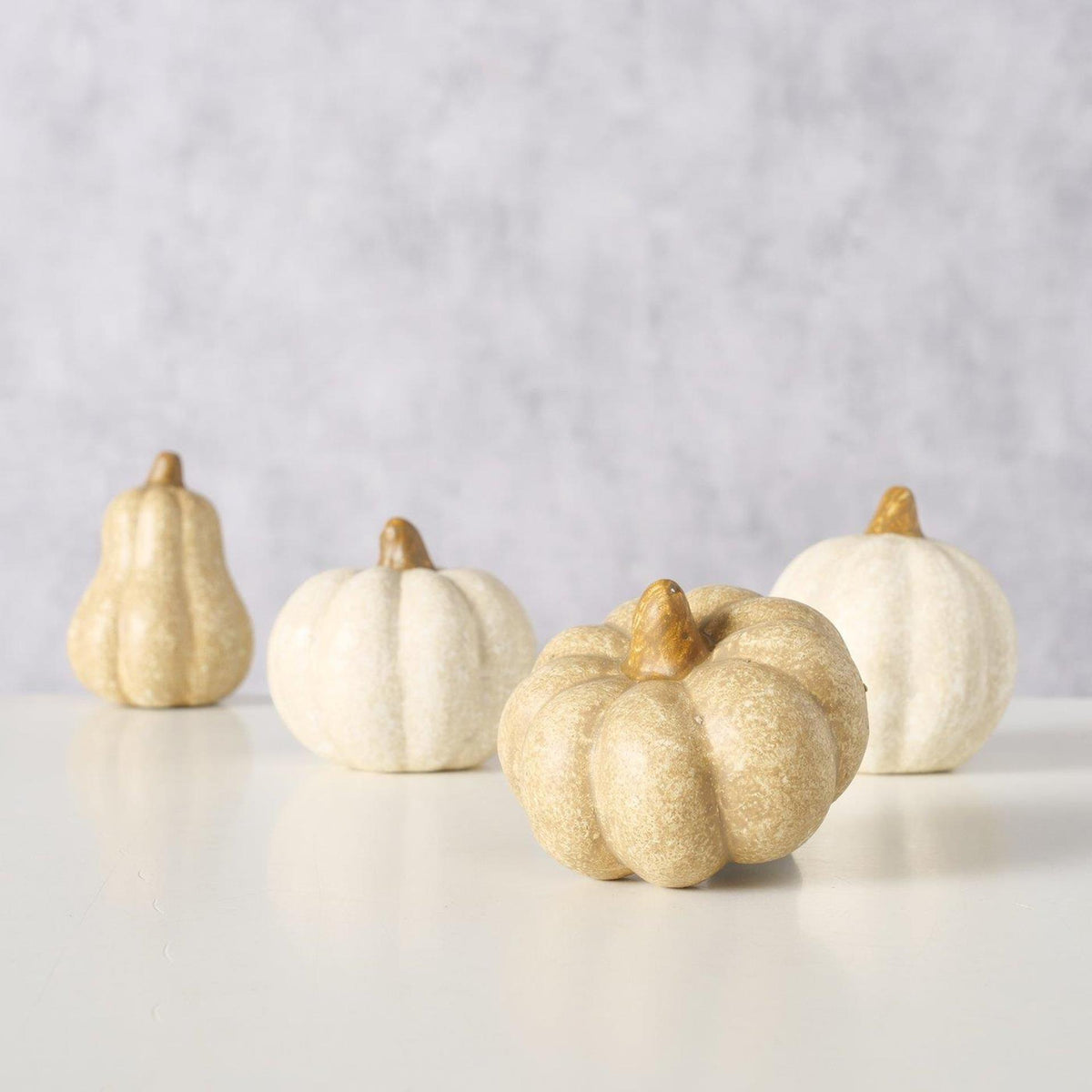 Boltze home pumpky pompoenset 4-delig ø5,5xh6,5cm