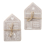 Boltze home bestekzakje ginger beige set a 4 stuks 10,5x16,5cm 2 assorti
