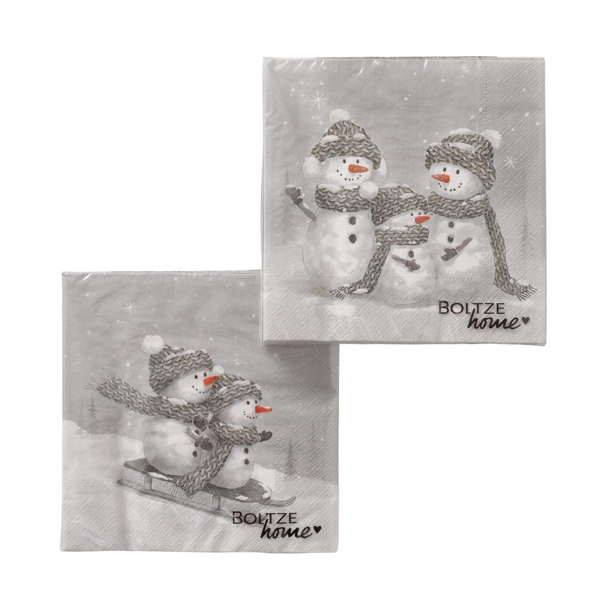Boltze home servetten frosty pak a 20 16,5x16,5x3cm