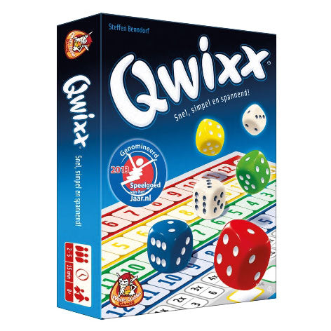 Vita Goblin -spel Qwixx Dice Game