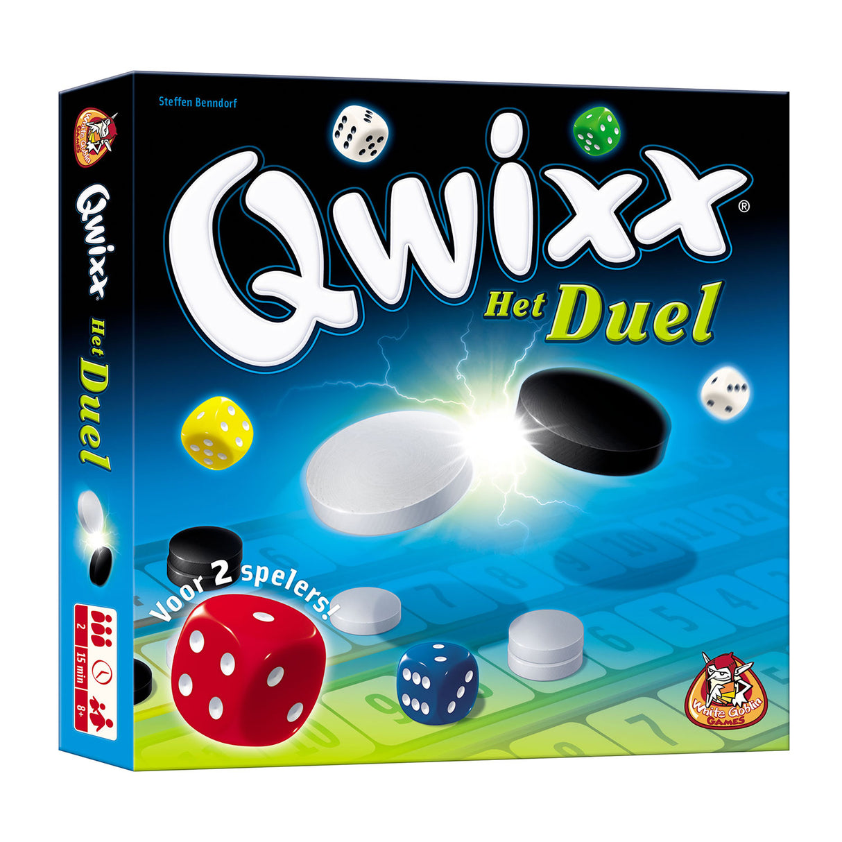 Jeux de gobelin blanc qwixx le duel