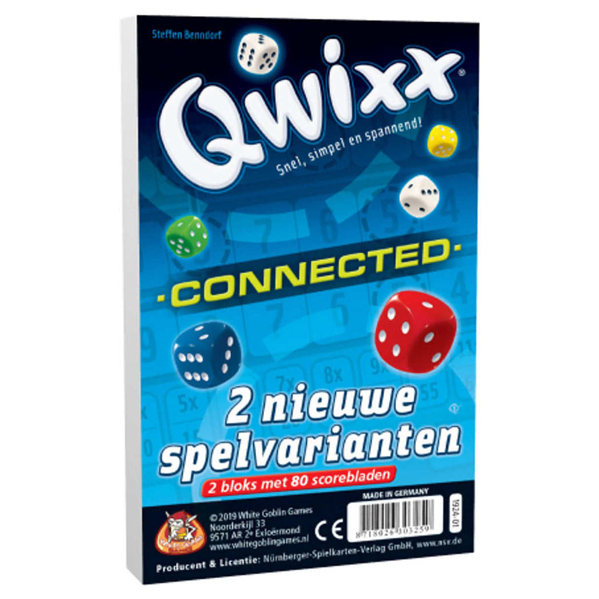 White Goblin Games Qwixx Expansion Connected