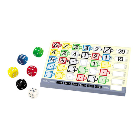 White goblin games - twenty one (21) - dobbelspel - 2 tot 6 spelers - gezelschapsspel - voor de hele familie - vanaf 8 jaar