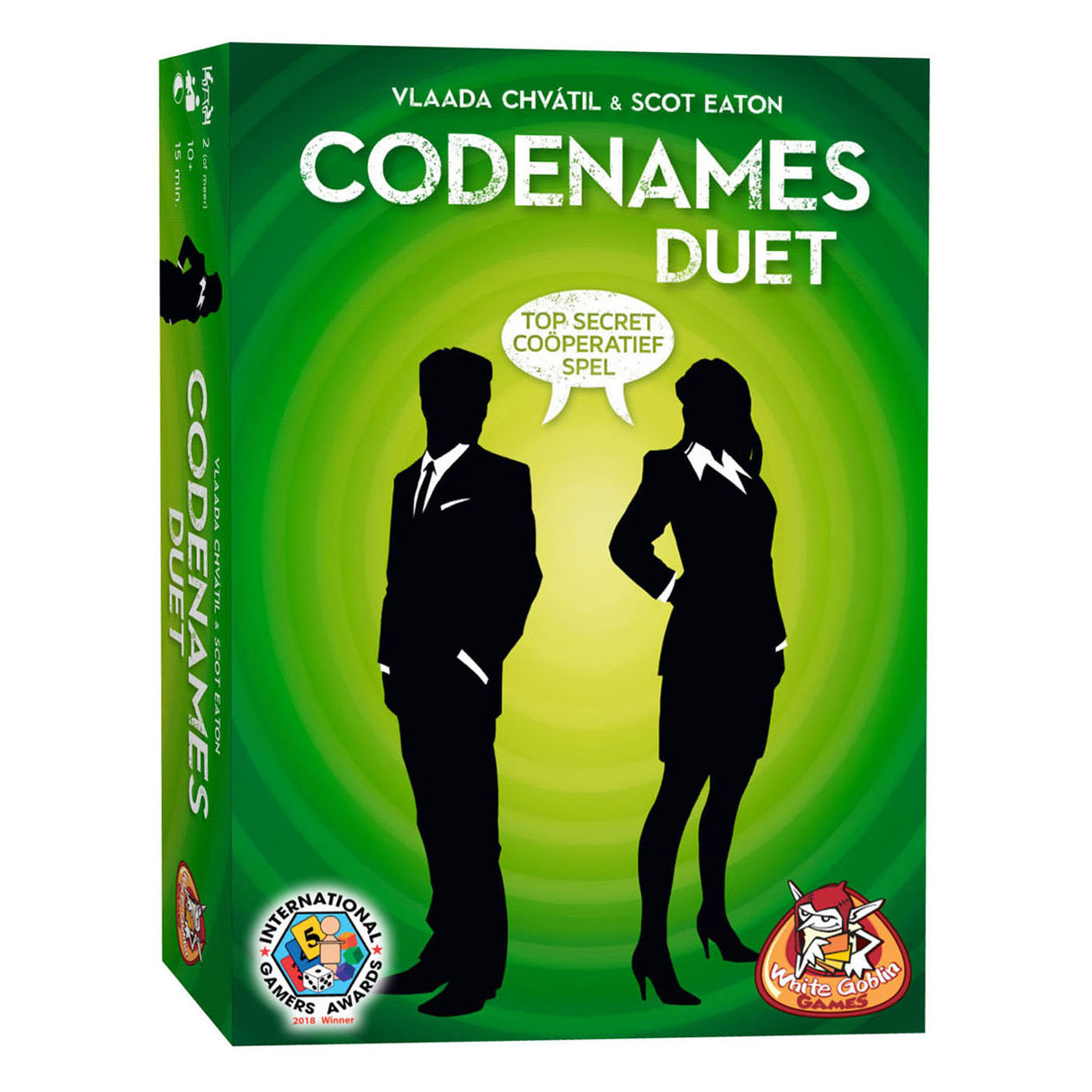 Hry White Goblin Games Codenames Duet Card Game