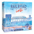 White goblin games railroad ink - diepblauwe versie dobbelspel