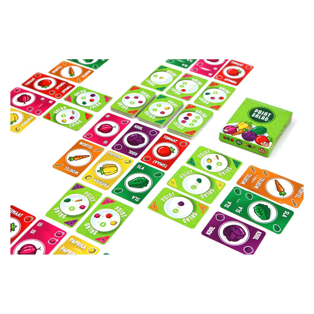 White goblin games point salad - kaartspel voor de hele familie