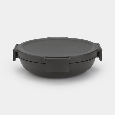 Brabantia make take lunchkom 1l dark grey