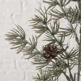 Boltze home decoratietak pijnboom 50x24x6cm