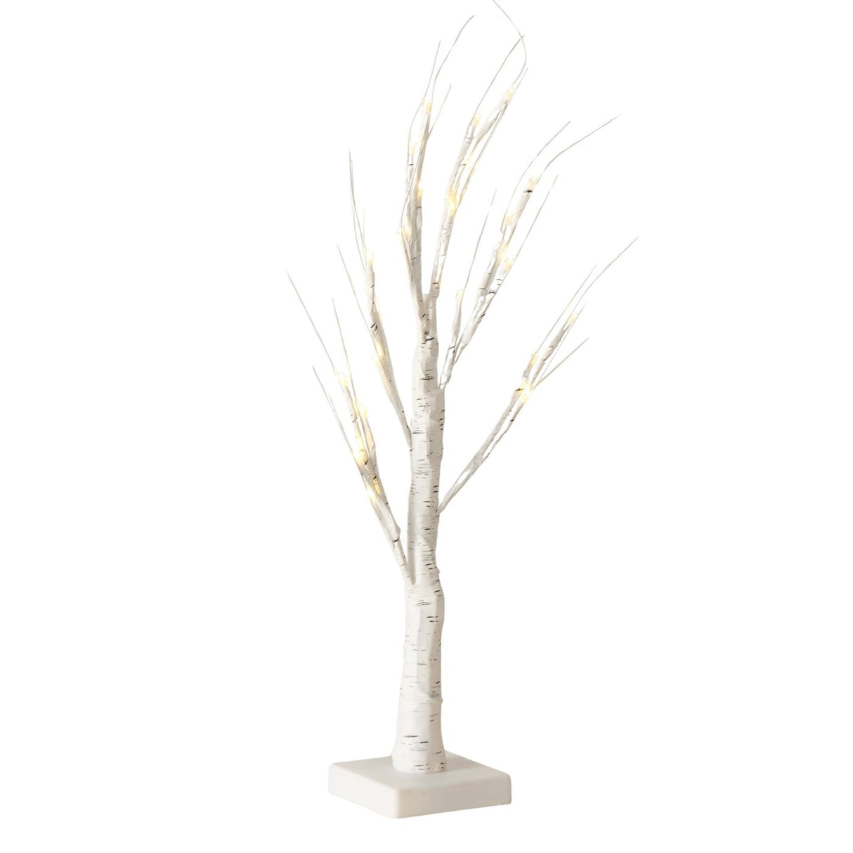 Boltze home decoratieboom jura led 10x10x53cm