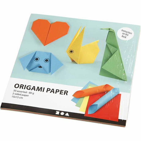 Creativ company http: www.cchobby.nl origamipapier-afm-15x15-cm-80-gr-5x10-vel-1-doos