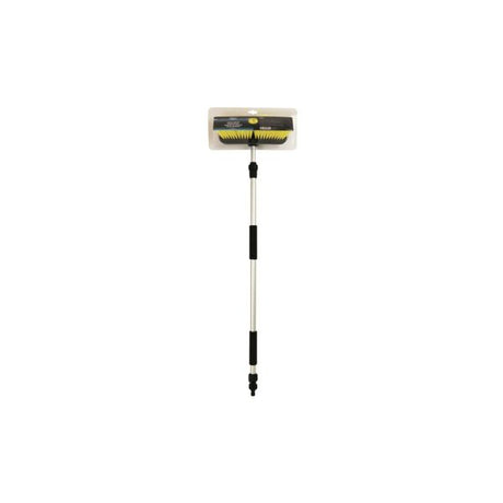 wasborstel met telescopische steel 95-160 cm geel