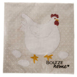 Boltze home servetten kip 16,5x3cm