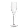 Duni kunststof champagne glas elegance 13cl