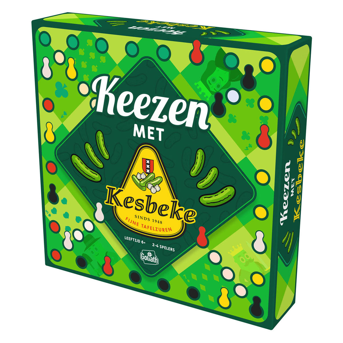 Goliath keezen met kesbeke gezelschapsspel