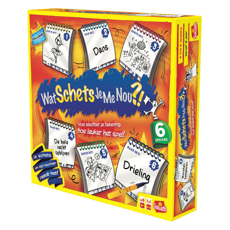 Goliath games goliath wat schets je me nou?! gezelschapsspel - 6 spelers