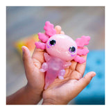 Goliath animagic let's glo axolotl roze - speelfiguur - lichtgevende axolotl