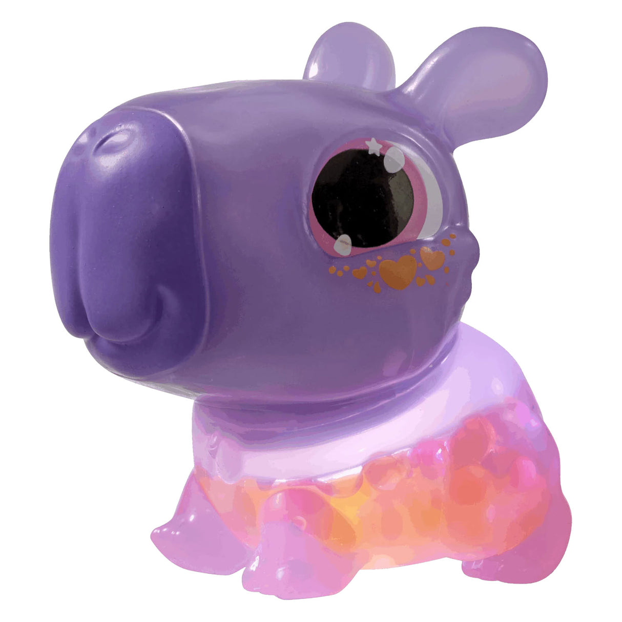 Goliath animagic let's glo capybara purple - speelfiguur - lichtgevende capybara
