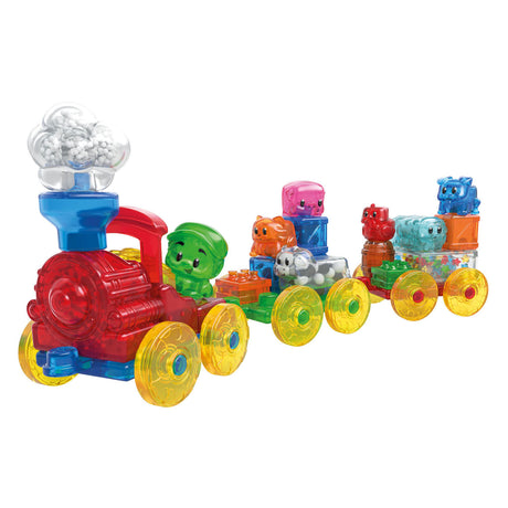 Goliath games jelly blox - zachte trein set - 35dlg.