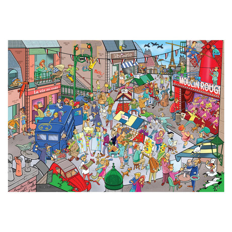 Goliath games golitath that's life city edition: parijs legpuzzel - 1000st.