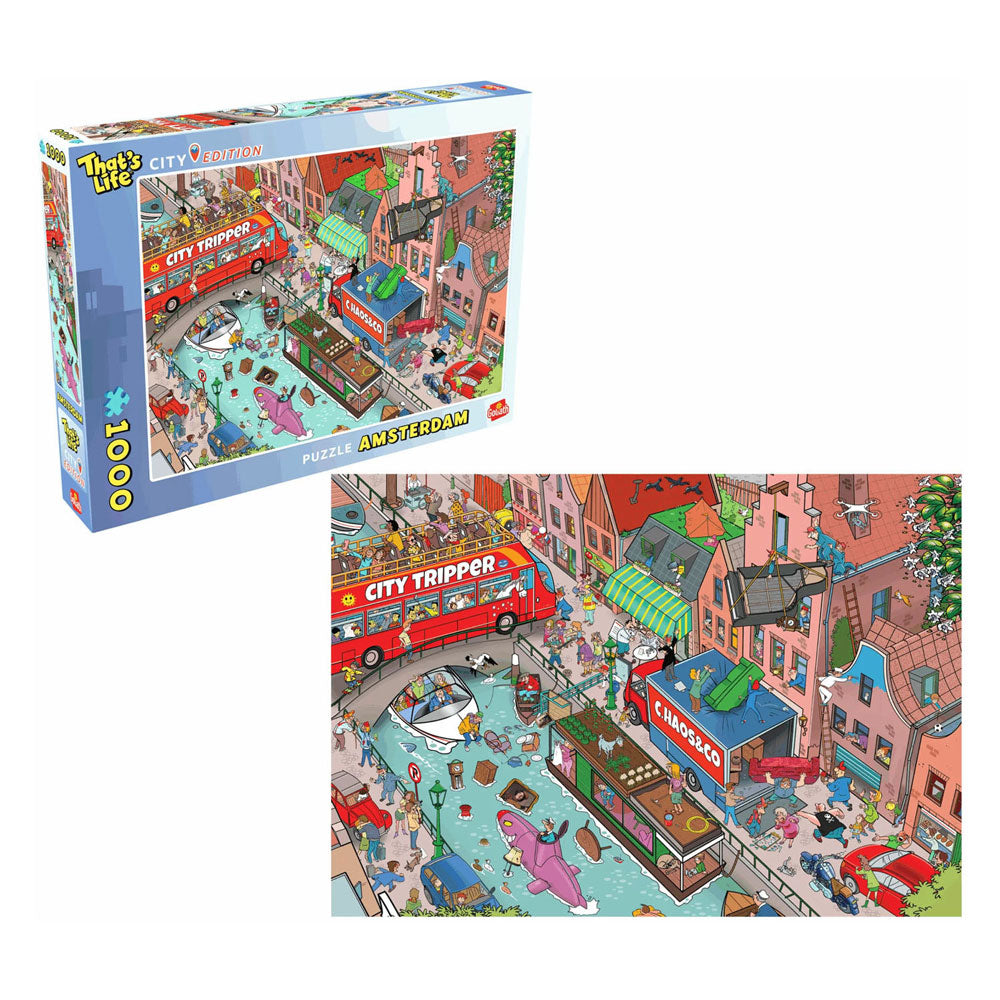 Goliath that's life city edition: amsterdam legpuzzel - 1000st.