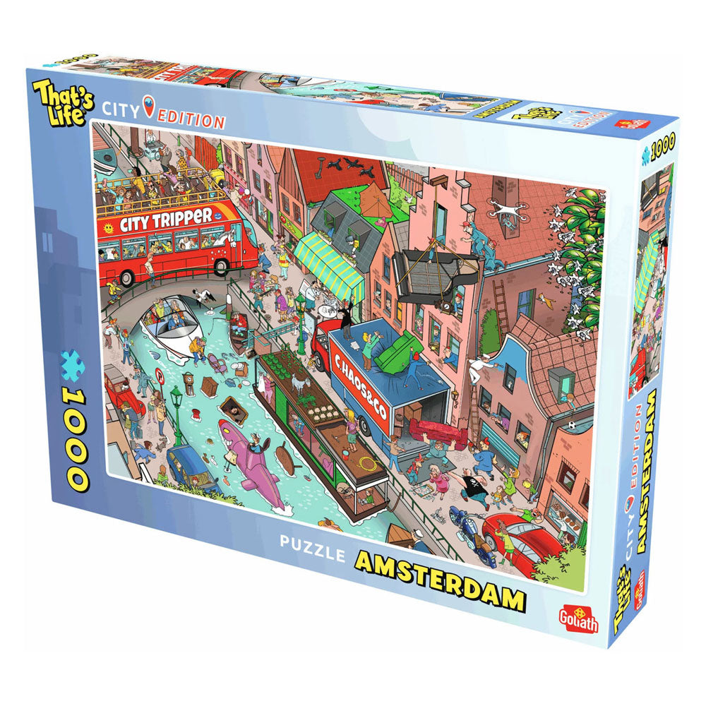 Goliath that's life city edition: amsterdam legpuzzel - 1000st.