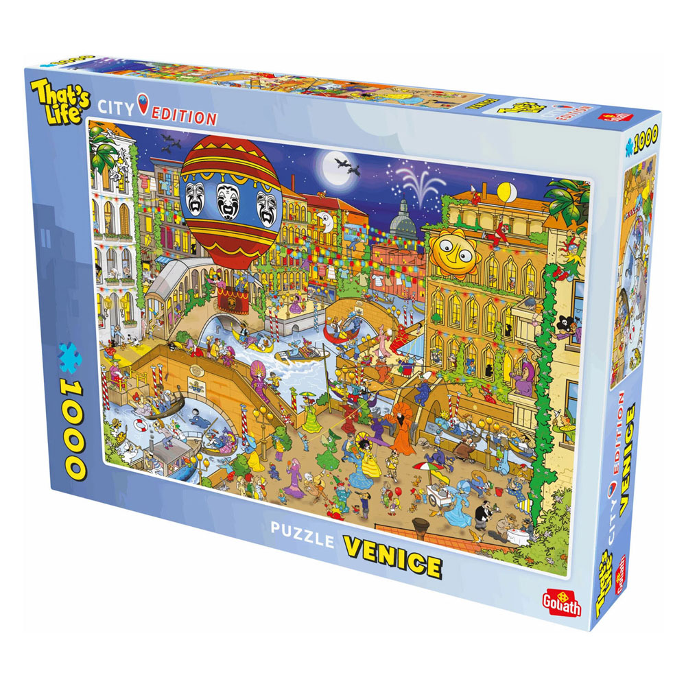 Goliath that's life city edition: venice legpuzzel - 1000st.