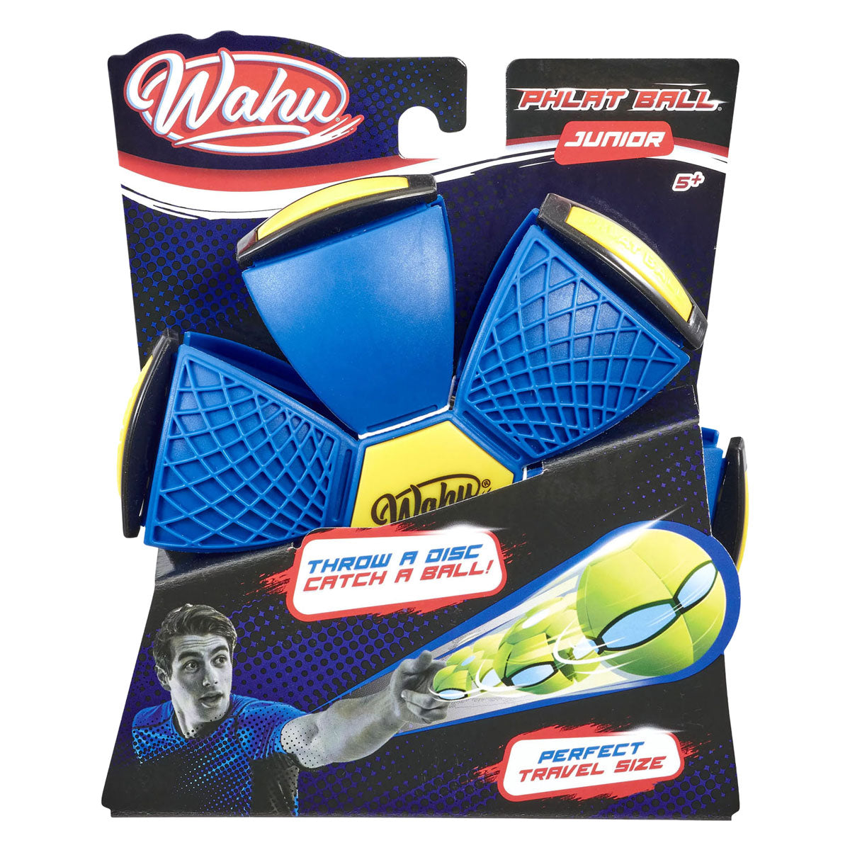 Goliath games wahu phlat ball classic - blauw
