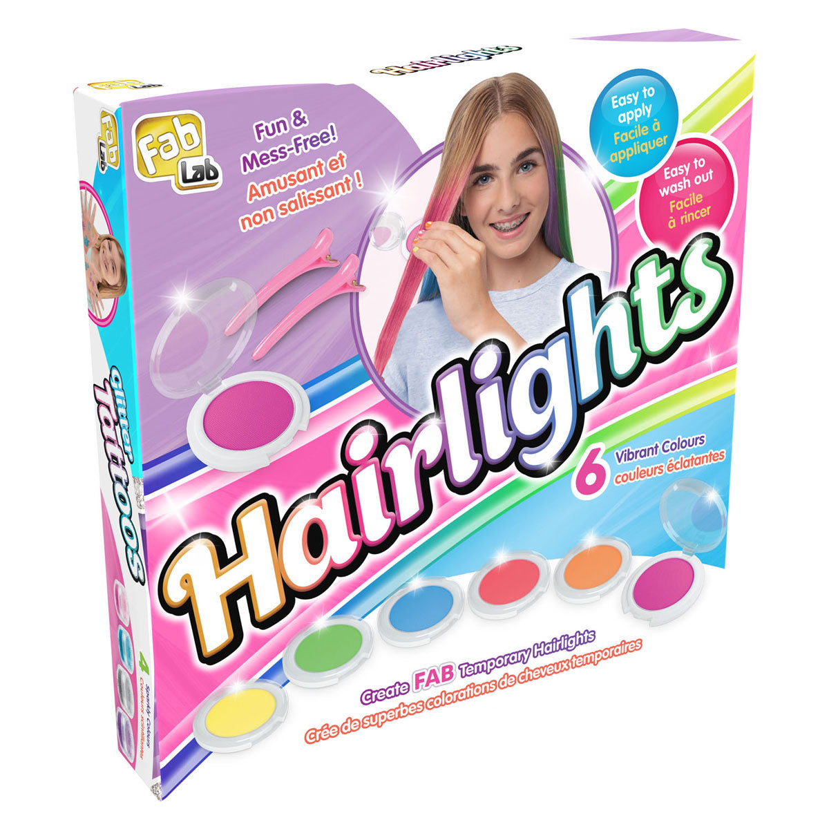 Goliath games fablab hairlights - 6 kleuren