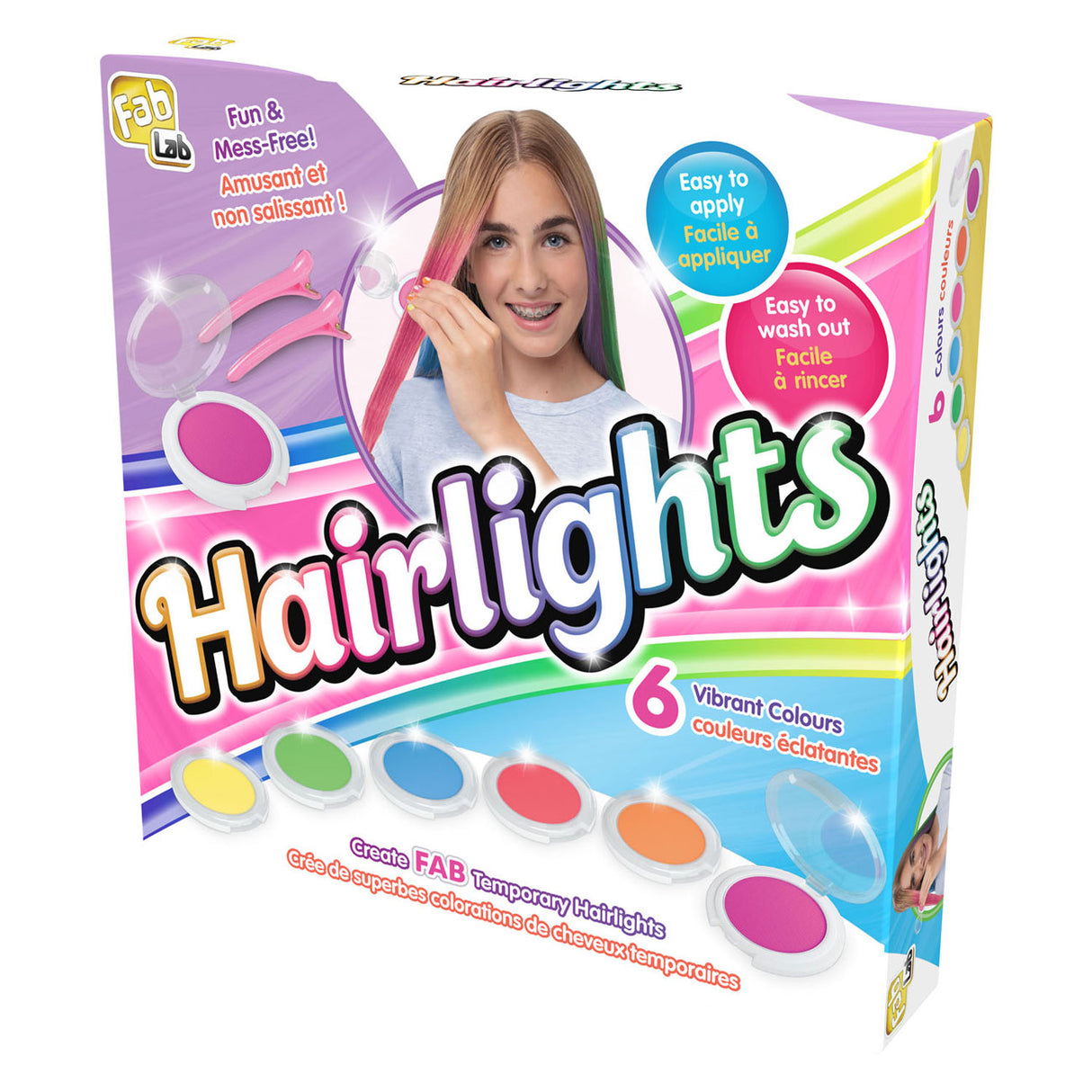 Goliath games fablab hairlights - 6 kleuren