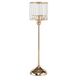 Boltze home windlicht kostra h50,5cm ijzer glas effen goud