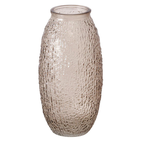 Boltze home vaas h20cm glas beige