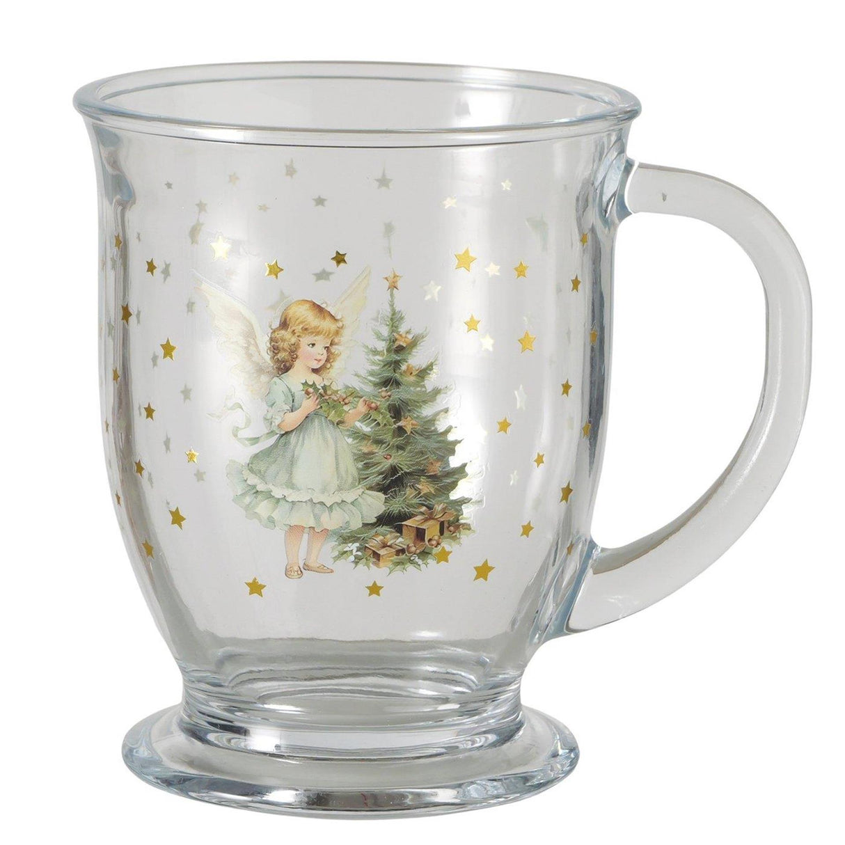 Boltze home mok clara 490 ml glas transparant