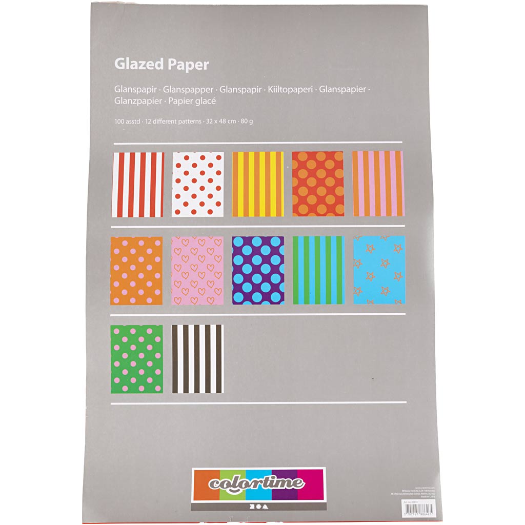 Http: www.cchobby.nl glanspapier-patroon-vel-32x48-cm-80-gr-diverse-kleuren-100-div-vellen-1-doos