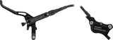 Trickstuff maxima black front+rear set disc brake with steelflex hose